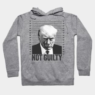 Trump Mugshot not guilty Hoodie